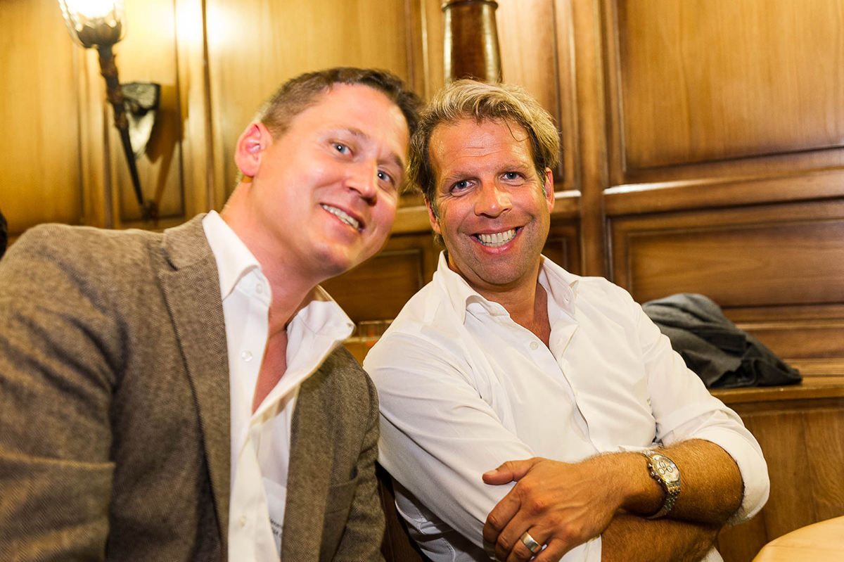 Alexander Schott (Media One Group), Stefan Voss (3M-Consult). Copyright: Markus Mielek/Cribb